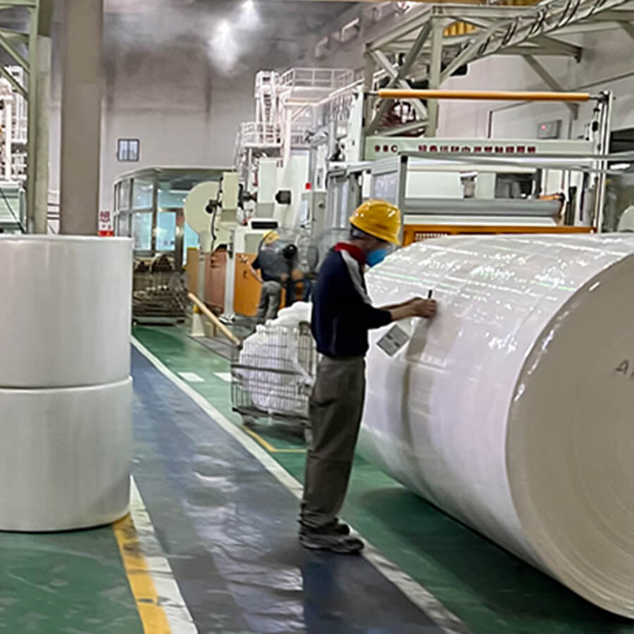 tissue jumbo roll inspection